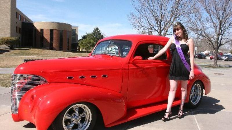 Roxie Lara of Burlington, N.J., is the 2012 NJC Auto Show queen. She invites everyone out to see the beautiful cars this weekend, including this 1939 beauty owned by Larry Hilty of Sterling.