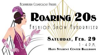 Roaring 20s fashion show fundraiser, Saturday, Feb. 29 1-4 p.m. Hays Student Center Ballroom