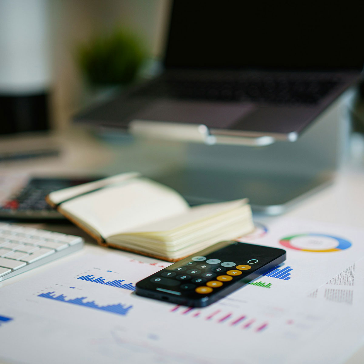 Accounting desk
