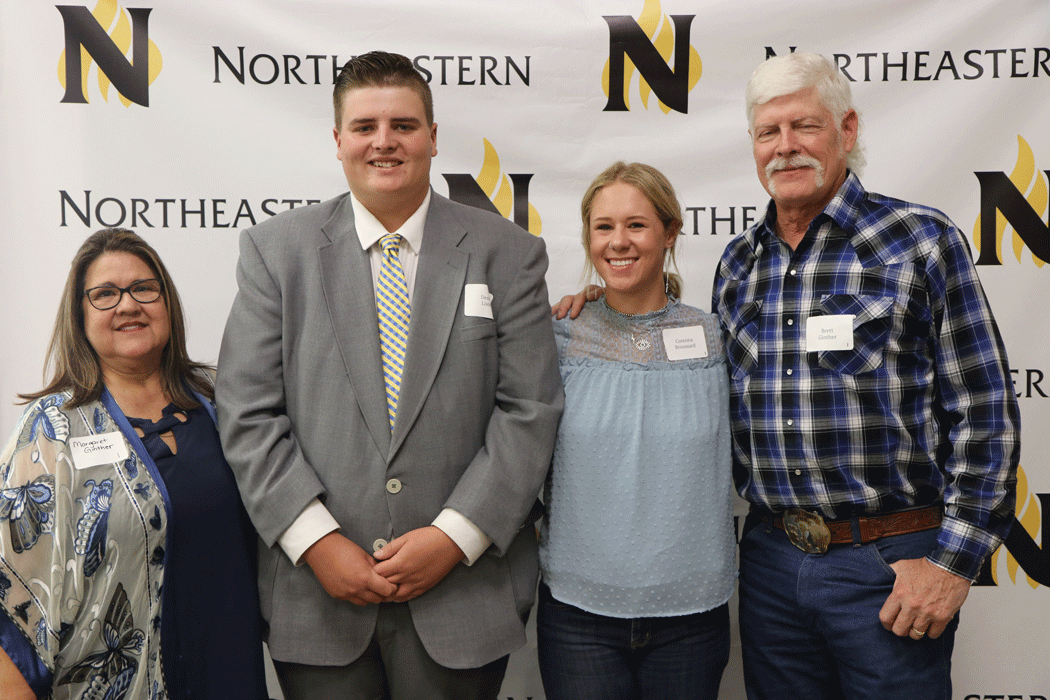 Scholarship Recipients with their Donors