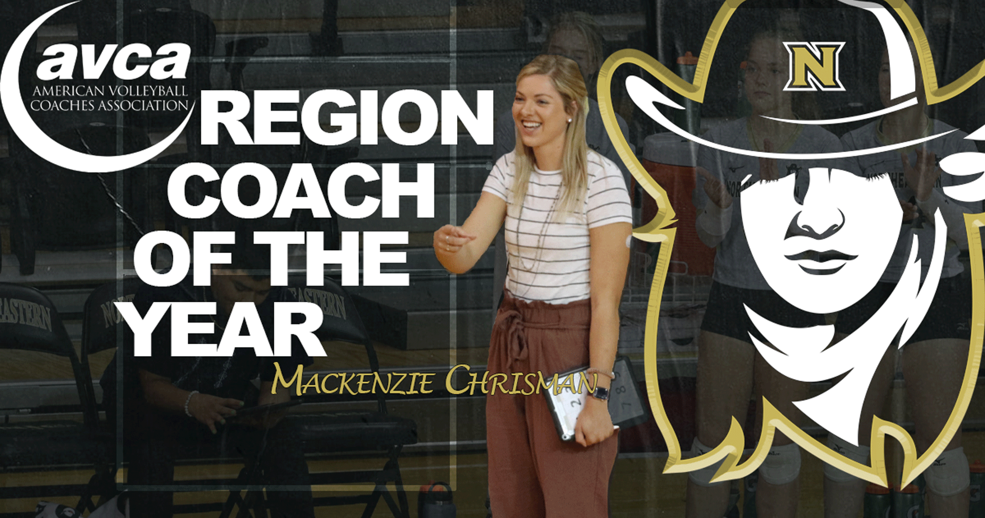 Mackenzie Chrisman named AVCA Region Coach of the Year