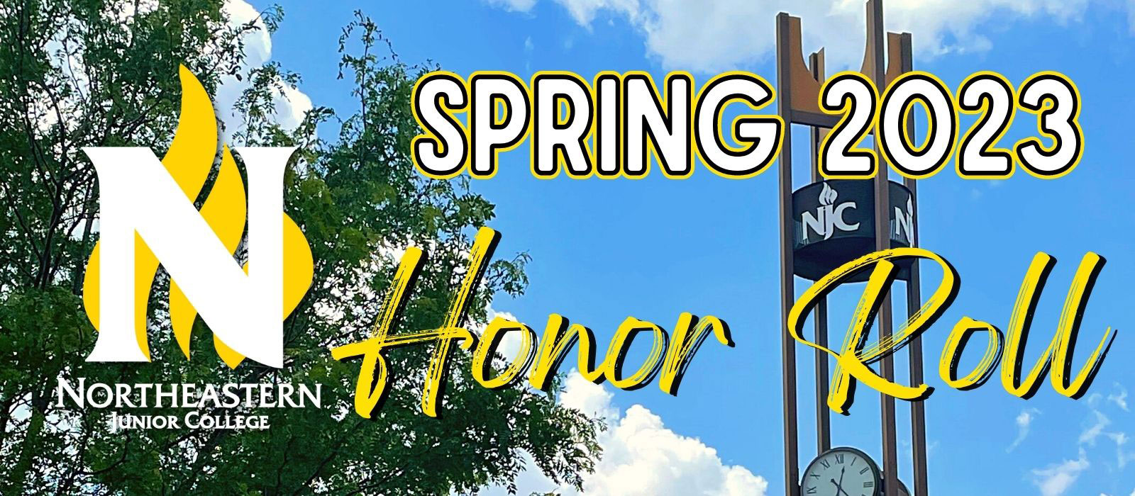 Spring 2023 Northeastern Junior College Honor Roll