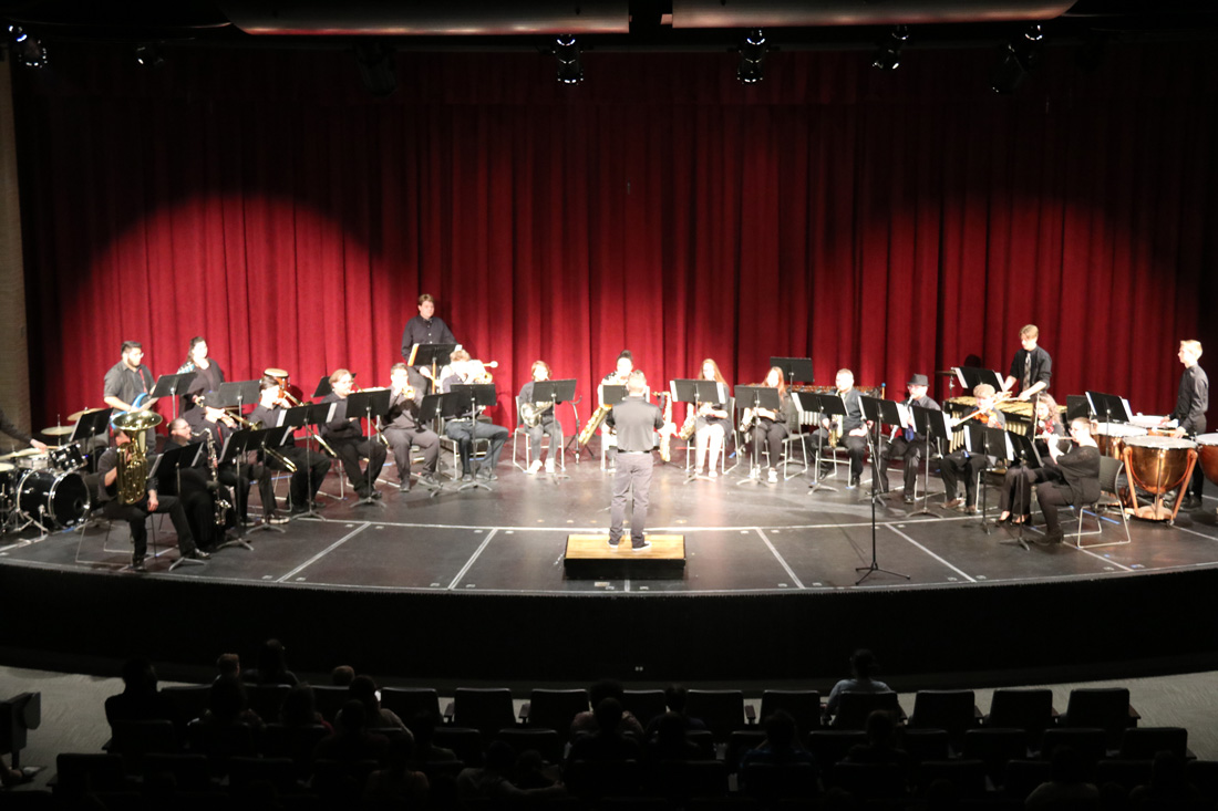 News-NJC Concert Band during the Spring Ensemble 2022
