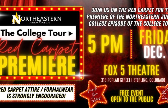 Join us on the red carpet for the PREMIERE of the Northeastern Junior College episode of The College Tour!
