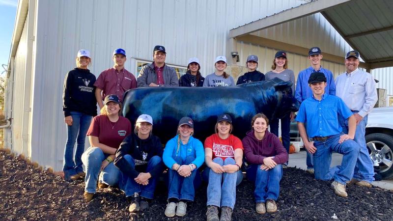 2021-22 NJC Livestock Judging Team