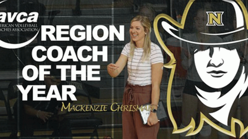 Mackenzie Chrisman named AVCA Region Coach of the Year