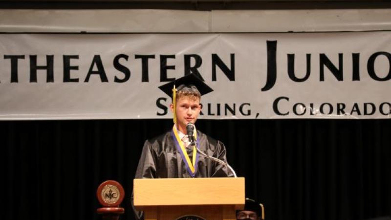 Garrett Cockroft, ASG President speech at commencement