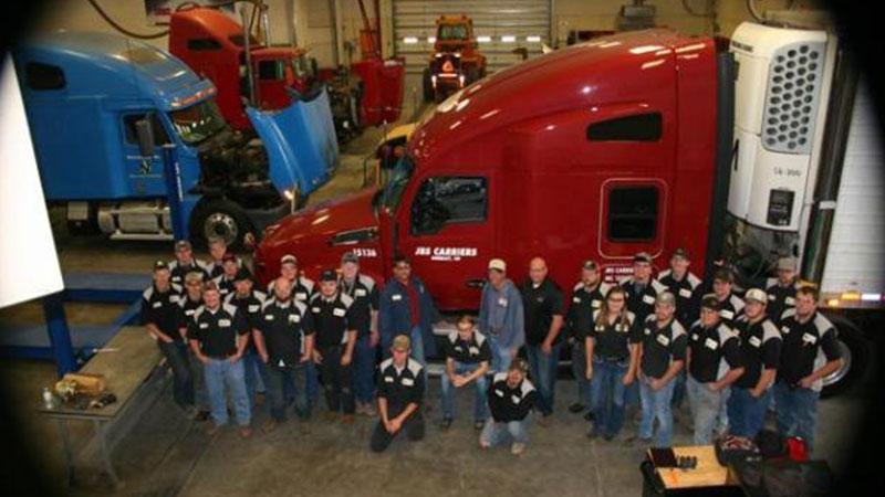 Diesel Technology class with JBS Carriers representatives