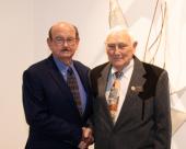 Dr. Ray Kilmer and Dennis Everhart, NJC Alumni Association board member
