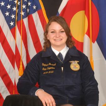 2019-2020 FFA State Reporter, Stephanie Bushnell