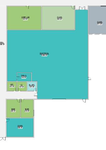 Skilled Trades Floorplan